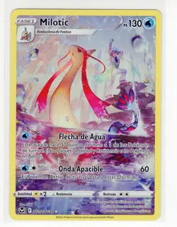 ~ESP~ SPANISH Milotic Silver Tempest TG02 Pokemon Card (Z1) - Image 1