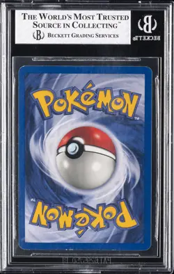 2000 POKEMON GYM CHALLENGE UNLIMITED HOLO RARE #2 BLAINE'S CHARIZARD BGS 7.5 - Image 2