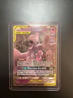 Pokemon TCG - Unified Minds- Tag Team Mewtwo & Mew GX 71/236 - Image 1