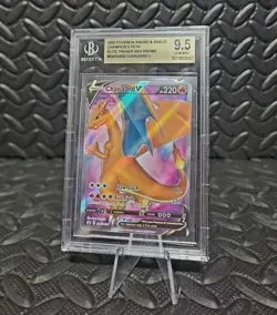 Charizard 2020 Pokemon Sword and Shield CHAMPION’S PATH SWSH050 BGS 9.5 GEM MINT - Image 1