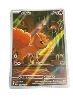 Pokemon Mega Evolution Vulpix Full Art Illustration Rare #138 Pack Fresh - Image 1
