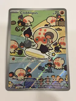 Clobbopus 207/191 Surging Sparks Illustration Rare Holo Pokemon NM - Image 1