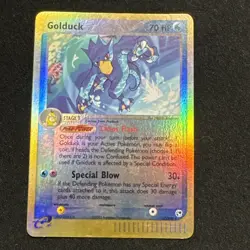 Pokemon TCG - Golduck #17/100 Reverse Holo E-Reader Vintage 2003 HP - Image 1