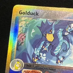 Pokemon TCG - Golduck #17/100 Reverse Holo E-Reader Vintage 2003 HP - Image 2