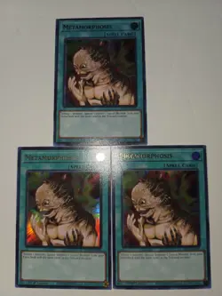 3x Metamorphosis 1st Edition Ultra Rare MP25-EN299 Yu-Gi-Oh! - Image 1