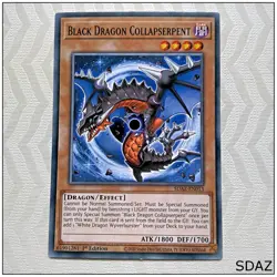 Black Dragon Collapserpent - SDAZ-EN013 - Common 1st Edition Yugioh - Image 1