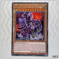 Ultimate Conductor Tyranno - WISU-EN009 - Rare 1st Edition Yugioh - Image 1