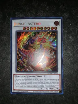 Yu-Gi-Oh! TCG - Jurrac Astero BLMM-EN018 Secret Rare 1st Edition NM - Image 1