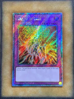 Yugioh Icarus Attack RA03-EN165 Platinum Secret Rare 1st Ed NM - Image 1