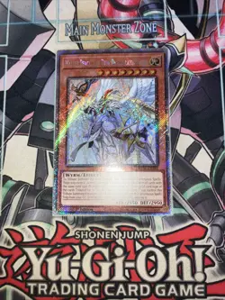 Master Peace, The True Dracoslaying King Platinum Secret Rare RA04-EN283 Yugioh - Image 1