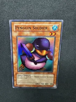 Penguin Soldier SDJ-022 Unlimited Yu-Gi-Oh TCG NM - Image 1