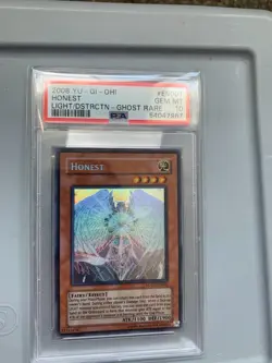 2008 YU-GI-OH! LODT-LIGHT OF DESTRUCTION GHOST RARE #EN001 HONEST PSA 10 - Image 1