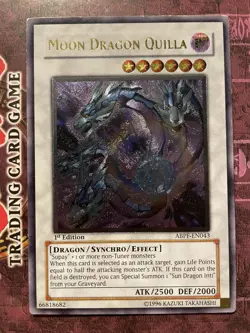 Moon Dragon Quilla - ABPF-EN043 - Ultimate Rare - 1st Edition - LP/MP - Image 1