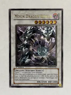 Moon Dragon Quilla ABPF-EN043 Ultimate Rare 1st Edition English Very Light Play - Image 1