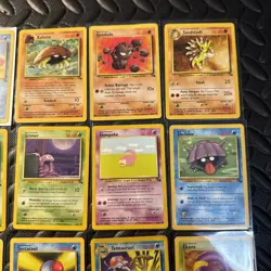 Pokemon Fossil Card Lot Common Uncommon No Duplicates 15 cards TCG - Image 4