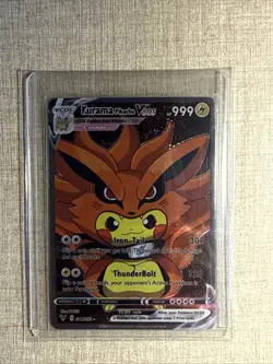 Pikachu KURAMA Cute Pokemon Naurto Cosplay Doujin ACG HOLO Card Custom NON TCG - Image 2