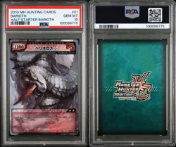 Foil Monster Hunter Hunting Card Barioth 2010 - Image 3