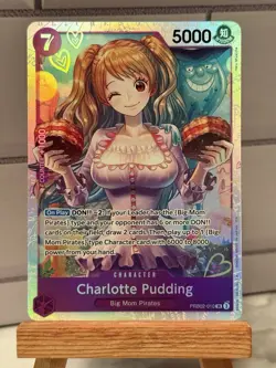 Charlotte Pudding PRB02-010 SR ONE PIECE Card The Best 2 - ONE PIECE ENGLISH - Image 1