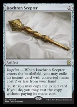 MTG English Isochron Scepter NM Normal Eternal Masters - Image 1