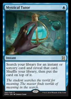 MTG English Mystical Tutor NM Normal Eternal Masters - Image 1