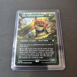 MTG Loot, Exuberant Explorer 336 Borderless Regular Rare Foundations FDN - Image 2