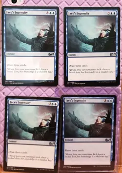 MtG 4x Jace's Ingenuity Core Set 2015 (M15) Regular - Image 1