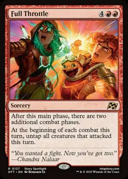 Full Throttle NM, English MTG Aetherdrift: Main Set - Image 1