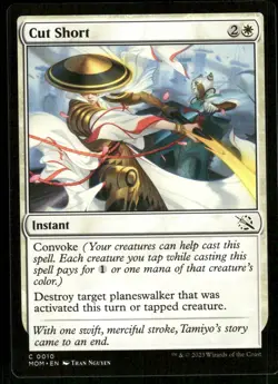 1x Cut Short - March of the Machine - NM - MTG - Image 1