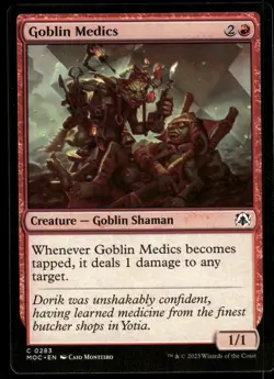 1x Goblin Medics - Commander: March of the Machine - NM - MTG - Image 1