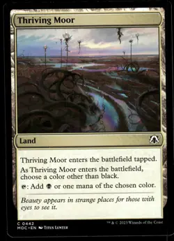 1x Thriving Moor - Commander: March of the Machine - NM - MTG - Image 1