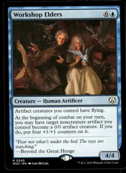 1x Workshop Elders - Commander: March of the Machine - NM - MTG - Image 1