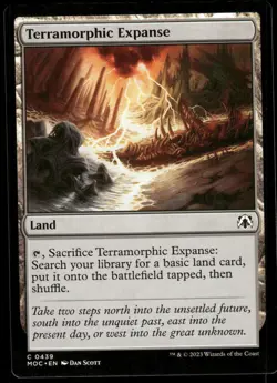 1x Terramorphic Expanse - Commander: March of the Machine - NM - MTG - Image 1