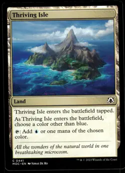 1x Thriving Isle - Commander: March of the Machine - NM - MTG - Image 1