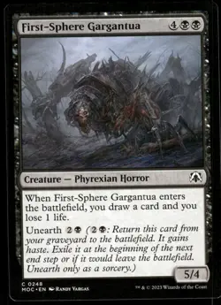 1x First-Sphere Gargantua - Commander: March of the Machine - NM - MTG - Image 1