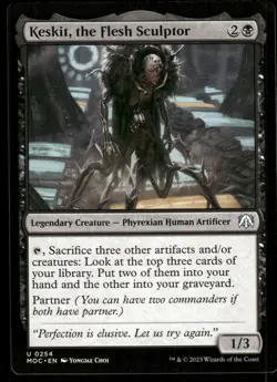 1x Keskit, the Flesh Sculptor - Commander: March of the Machine - NM - MTG - Image 1