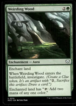 1x Weirding Wood - Commander: March of the Machine - NM - MTG - Image 1