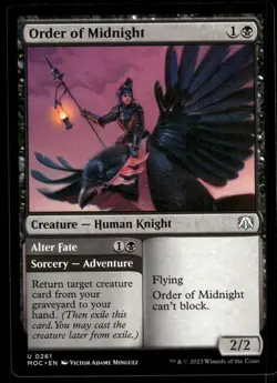 1x Order of Midnight - Commander: March of the Machine - NM - MTG - Image 1