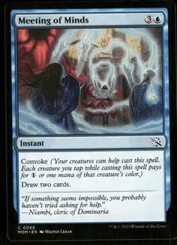 1x Meeting of Minds - March of the Machine - NM - MTG - Image 1