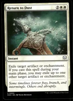 1x Return to Dust - Commander: March of the Machine - NM - MTG - Image 1