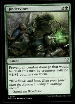 1x Hindervines - Commander: March of the Machine - NM - MTG - Image 1