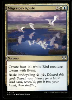1x Migratory Route - Commander: March of the Machine - NM - MTG - Image 1