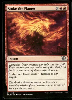 1x Stoke the Flames - March of the Machine - NM - MTG - Image 1
