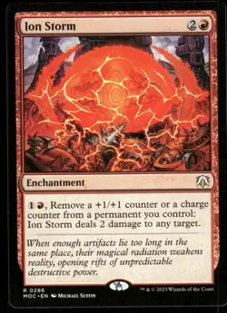 1x Ion Storm - Commander: March of the Machine - NM - MTG - Image 1
