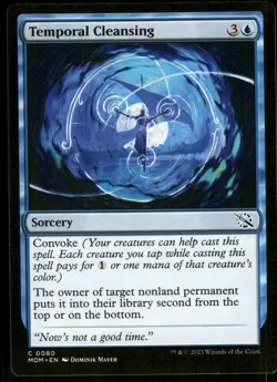1x Temporal Cleansing - March of the Machine - NM - MTG - Image 1