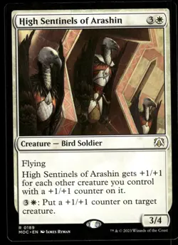 1x High Sentinels of Arashin - Commander: March of the Machine - NM - MTG - Image 1