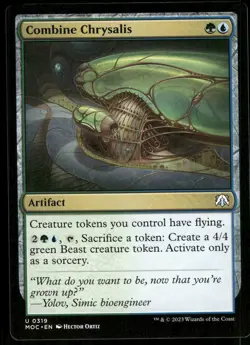 1x Combine Chrysalis - Commander: March of the Machine - NM - MTG - Image 1