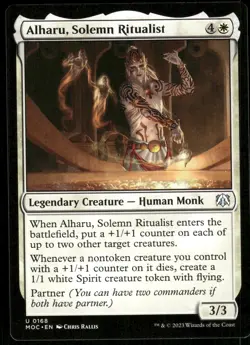 1x Alharu, Solemn Ritualist - Commander: March of the Machine - NM - MTG - Image 1