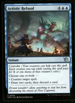 1x Artistic Refusal - March of the Machine - NM - MTG - Image 1