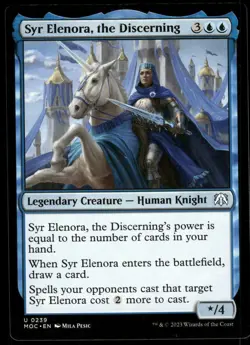 1x Syr Elenora, the Discerning - Commander: March of the Machine - NM - MTG - Image 1
