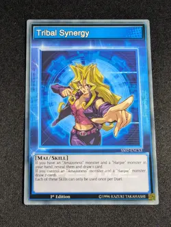 Yugioh - Tribal Synergy SS02-ENCS3 1st Edition Common NM - Image 1